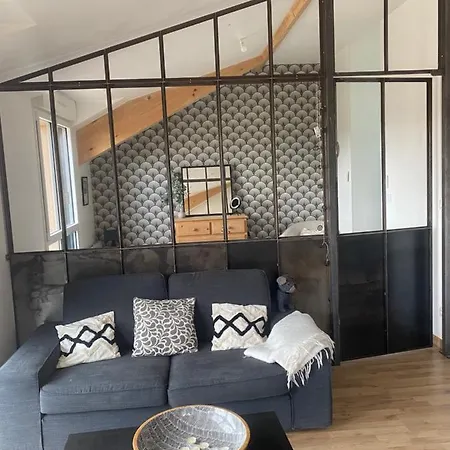 Apartamento Loft Avec Terrasse Pour 4 Pers à 3km Du Circuit Avec Garage Au Calme Le Mans