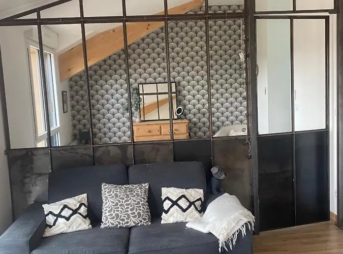 Apartamento Loft Avec Terrasse Pour 4 Pers à 3km Du Circuit Avec Garage Au Calme Le Mans